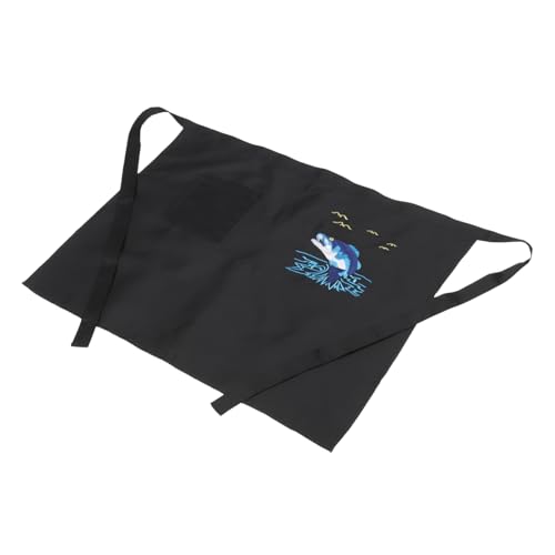 SEWOART Delantal De Cintura para Chef De Sushi Delantal De Cocina para Camarera Media Ración Bistró