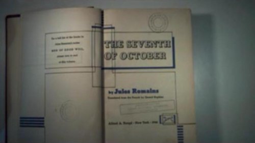 The SEVENTH Of OCTOBER. Translated from the Fre... 9997530594 Book Cover