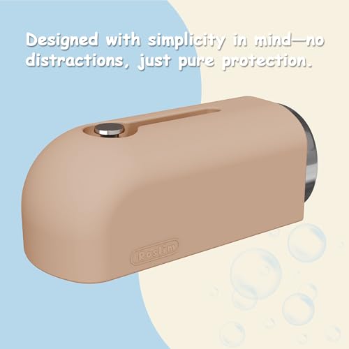 Image of Bathtub Faucet Cover, Soft Silicone Bath Faucet Cover, Bath Spout Cover for Tub, Faucet Cover for Bathtub Safety, Bathroom Bath Tub Water Spout Cover, Universal Fit (Nude)