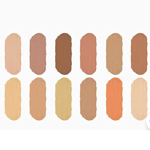 RJGUDDU 12 Colour Supra Natural Cream Concealer Palette, Lightweight, Multi-purpose, Long Lasting Concealer Color Corrector for Face Makeup Palette- Multicolor - Image 3