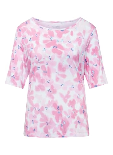 Rabe T-Shirt Floraler Print in Rosa für Damen