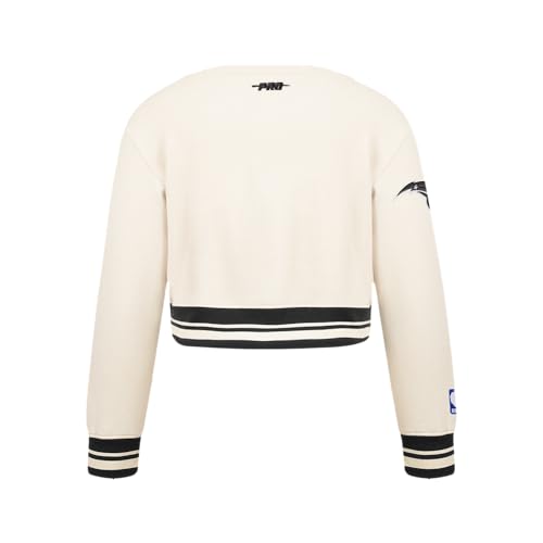 Image of Pro Standard Big Girls NBA Retro Classics Fleece Crewneck Sweatshirt