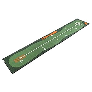 Headerbs 118,7×19,9 Pulgadas Entrenador de Putting de Golf Práctica Colchoneta de Pu