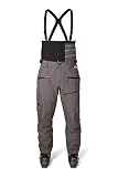 Flylow Men's Compound Bib Waterproof Breathable Ski and Snowboard Pants - Mercury - X-Large