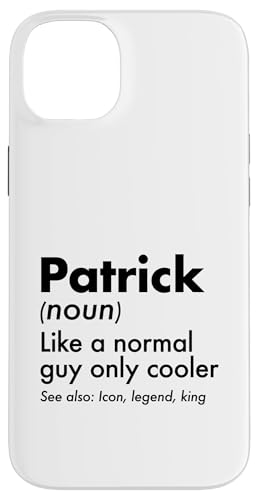 Patrick Like A Normal Guy Only Cooler Legend King �t�@�[�X�g�l�[�� �X�}�z�P�[�X iPhone 14 Plus �p