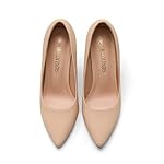 DREAM PAIRS Women's Closed Toe High Heels Dress Pointed Toe Wedding Pump Shoes - Image 5
