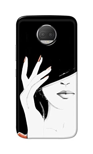 Image of PRINTFIDAA Photo of Beautiful Girl Hard Back Cover for Motorola Moto G5S Plus (5.5 inch), XT1803, XT1805, XT1806, XT1804 Back Cover -(P6) KAT1005