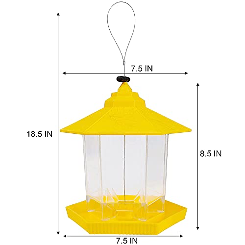 Twinkle Star Wild Bird Feeder | Wild Bird Feeder, Yellow #TOP2