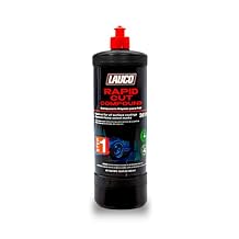 LAUCO Step 1 Rapid-Cut Automotive Polishing Compound 32oz, Heavy-Cut Formula for Deep Scratch, Oxidation & Sanding Mark Removal, Silicone-Free & Clear-Coat Safe 1000 mL