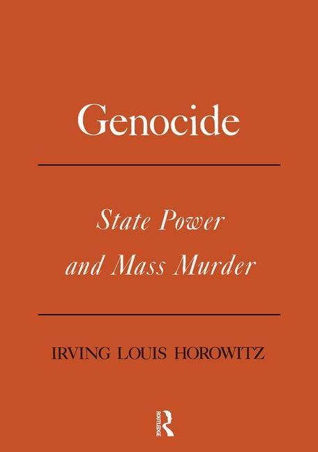 Genocide: State Power and Mass Murder
