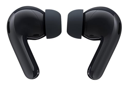 Image of Motorola Moto Buds 2 True Wireless Earbuds with 55dB Dynamic ANC, 11mm+6mm Dual Drivers, Hi-Res Audio, 53H Playback, 6-Mic AI ENC Clear Calls, Bluetooth 6.0 Dual Pairing & IP54, Pantone Carbon