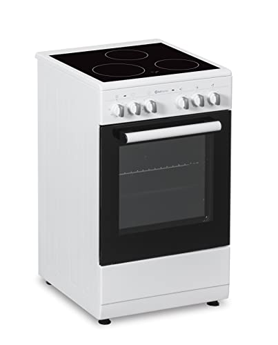SOLTHERMIC VTC50BLANCA COCINA ELECTRICA VITROCERAMICA CON HORNO INCORPORADO/BLANCA/ANCHO 50 CMS / 3 FUEGOS/HORNO CON GRILL - imagen 2