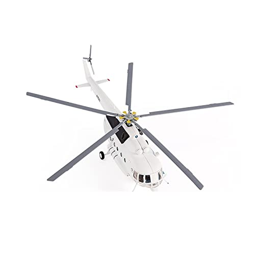 Modèle d'hélicoptère Mi-17 en alliage 1:72 avion de simulation statique de collection