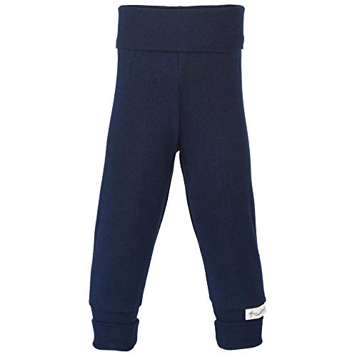 Engel Natur Baby Hose mit Nabelbund Reine Bio-Baumwolle, Indigo, Gr. 62/68