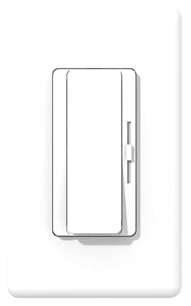 Dimmer and Driver Switch in ONE, AC120V 96W ON/Off - 2 in1 Output Voltage 24V +/-0.5V, UL,FCC,CE Class 2, Small Mini Driver+dimmer 2in1 UL Listed, Class 2 6 Pack