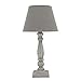Produktbild Tischlampe VINTAGE GREY grau weiß gewischt shabby chic Landhaus franske E14