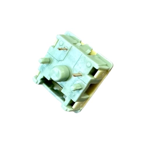 Image of Zkeebs HMX Linear 5-Pin MX Mechanical Keyboard Switches for Custom Mechanical Keyboards (HMX Serene Green, 110 Switches)