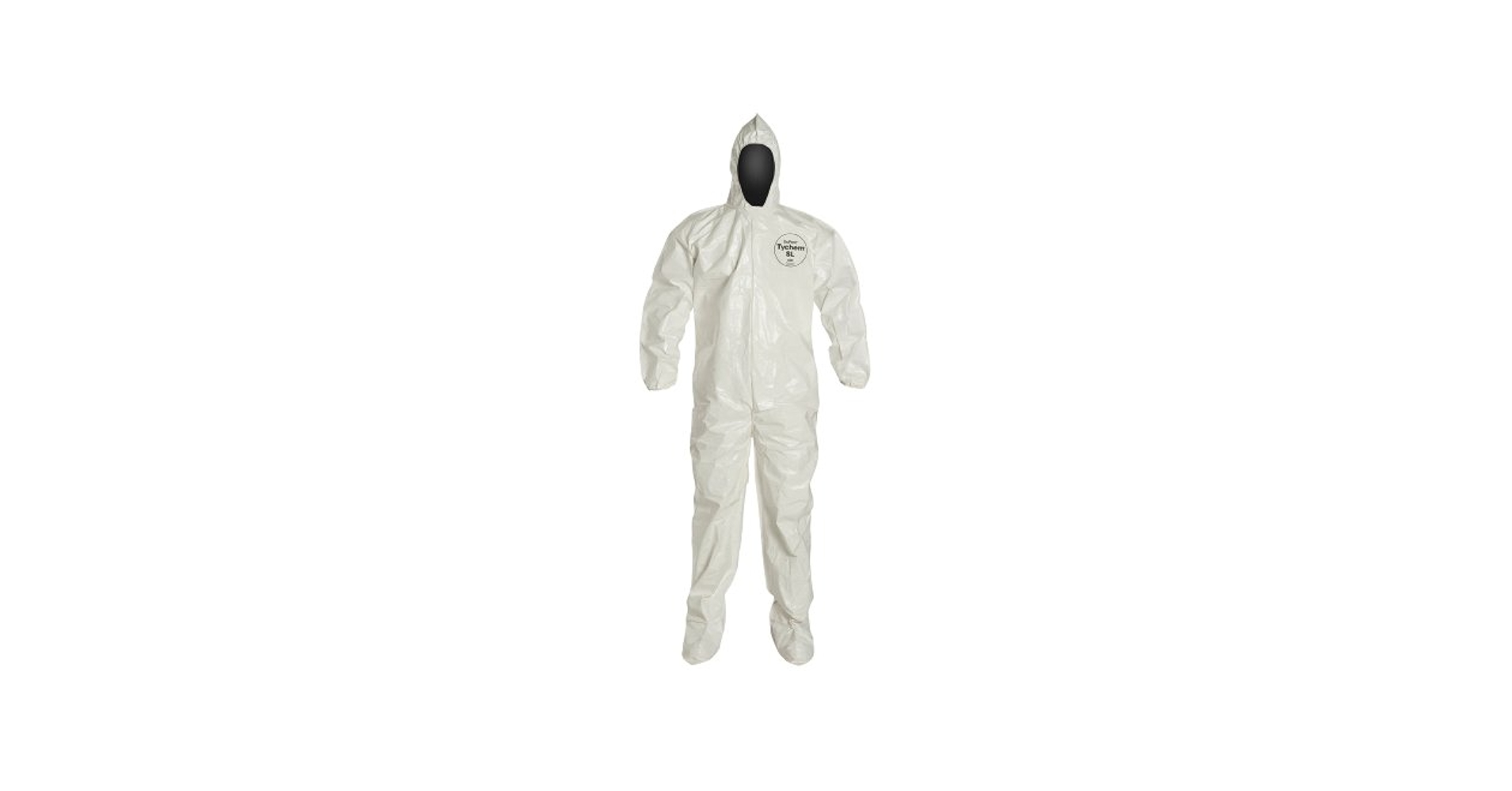 【未使用】MELTED BUTTER SWAN COVERALL 12-18m DuPont Tychem 2000 QC127B Disposable Chemical Resistant