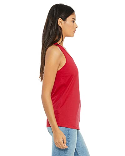 Bella + Canvas Ladies' Jersey Racerback Tank L Red #TOP2