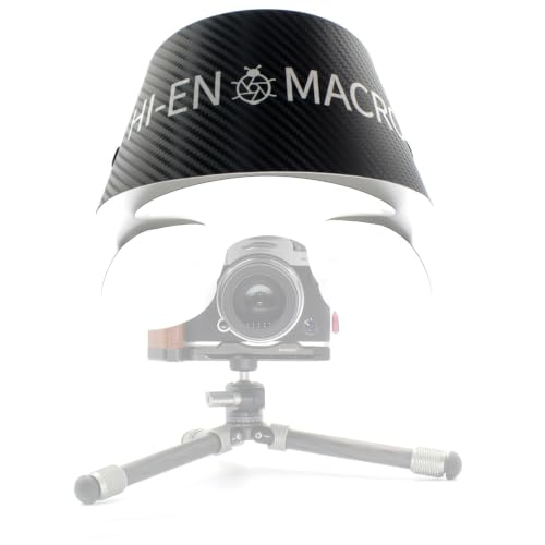 Gua'ge - Diffuseur de flash macro - Pare-soleil en fer à cheval pour photographie macrophotographique - Pour insectes, fleurs et photographie plus détaillée - Grande taille II – vue 4