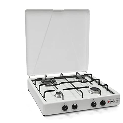 Griglia Fornello Parker 4 Fuochi In Acciaio – Misure 44x42.5 Cm – Prodotta In Italia - Foto 2