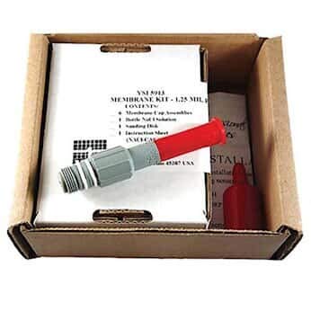 YSI 605202 Replacement Pro Series Galvanic DO Probe with Cap Membrane Kit; 1.25 mil PE