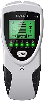 Stud Finder Wall Scanner Upgrade 5 in 1 Electronic Stud Sensor Wall Detector Wood Metal Stud Sensor, Wall Scanner with Battery for Wood Beams AC Wires Metal Detection
