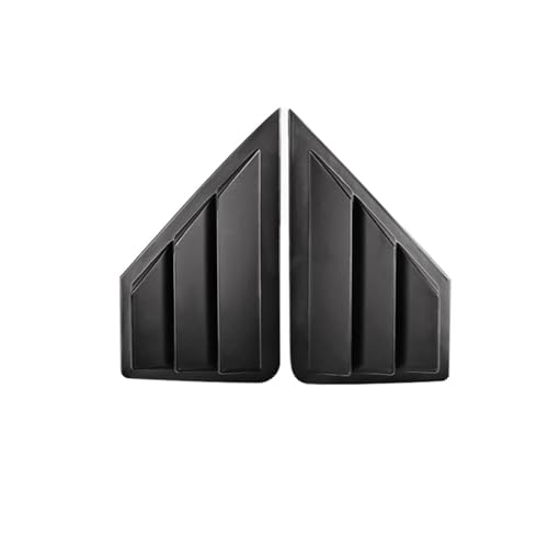 Spoiler latéral de lunette arrière pour Toyota CHR 2016-2021 garniture couvercle aération noir