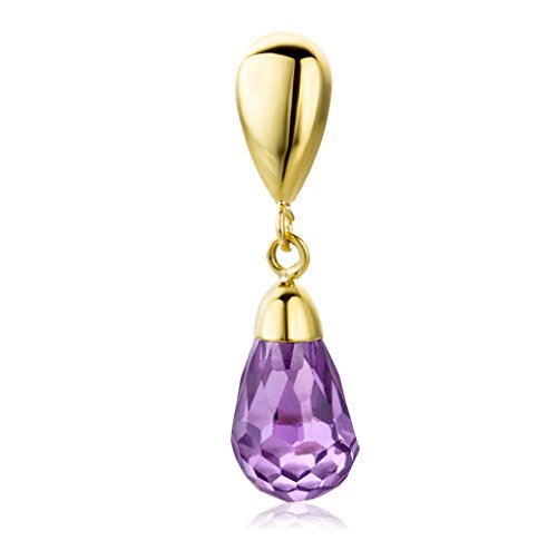 Preisvergleich Produktbild Miore-Joven Anhänger 18 Karat(750) Gelbgold mit Amethyst MAP63Y