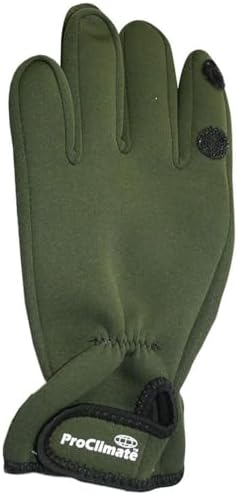 Pro Climate MA000139 Neoprene Gloves - Green - Medium/Large