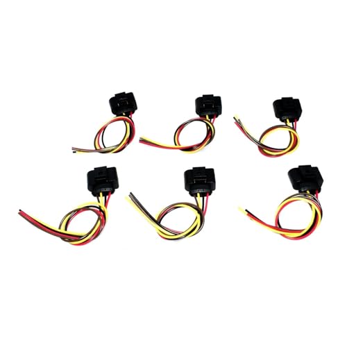 Conector bobina de encendido de 6 pines 1J0973724 para coche Passat y Tiguan