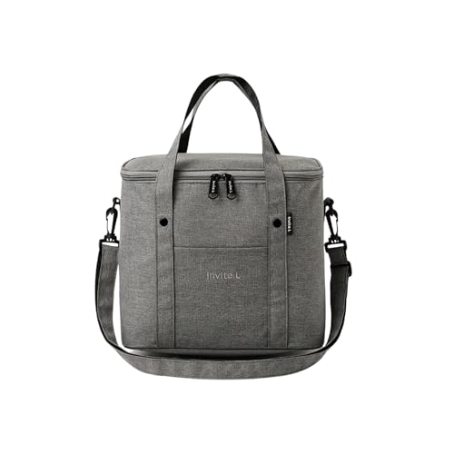 GMTA Bolsa Térmica Grande À Prova de Vazamento Quente e Frio Marmita Lancheira Trabalho Academia Via