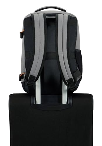 Miniatura 7 de American Tourister Take2cabin, Bolsa De Cabina Ryanair 25 X 20 X 40 Cm, 24 L, 0,40 Kg, Equipaje De Mano, Mochila De Avión En Forma De Subasiento, Gris Gris Oscuro