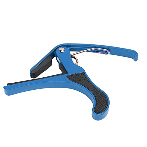 Capo de guitare, alliage de capo à dégagement rapide facile à utiliser avec médiators pour banjo(Bleu) - Les Beatles, Paul McCartney, John Lennon, RIngo Starr, George Harrison Capo de guitare, alliage de capo à dégagement rapide facile à utiliser avec médiators pour banjo(Bleu)