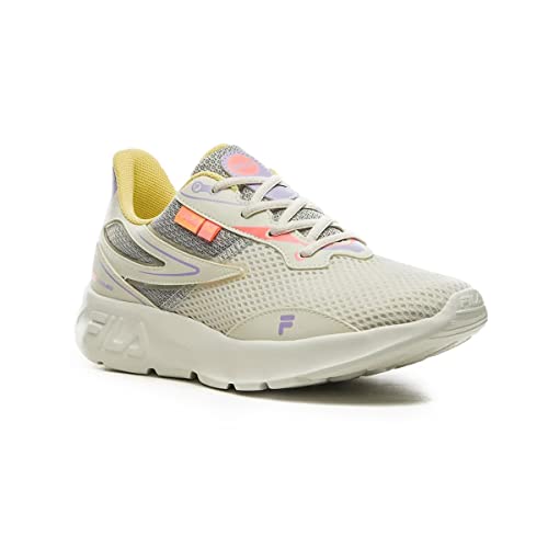 Tenis Fila Nest Feminino,BRANCO/LILÁS/AMARELO CLARO,37