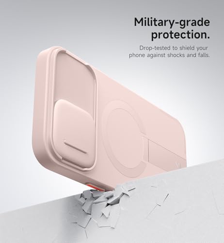 Coque iPhone 16 Plus antichoc avec support réglable et bague aimantée - 9