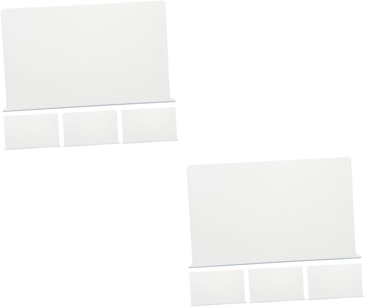 8pcs Bathtub Splash Guard Plastic Cover for Splashing Easy to Clean Sink Barrier for Bathroom Use