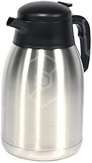 Bartscher Isolierkanne 2l für Kaffeemaschine Contessa 1002, Aurora 20 Ersatzkanne aus Edelstahl mit 2 Liter Volumen für Bartscher Kaffeemaschinen