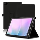 Hülle für Acer Iconia Tab A12-21P 12 Zoll, Acer Iconia A12-21P Tablet Schutzhülle, Klappständer Schutzhülle mit Stifthalter & Handschlaufe, Umfassender Schutz. (Schwarz)