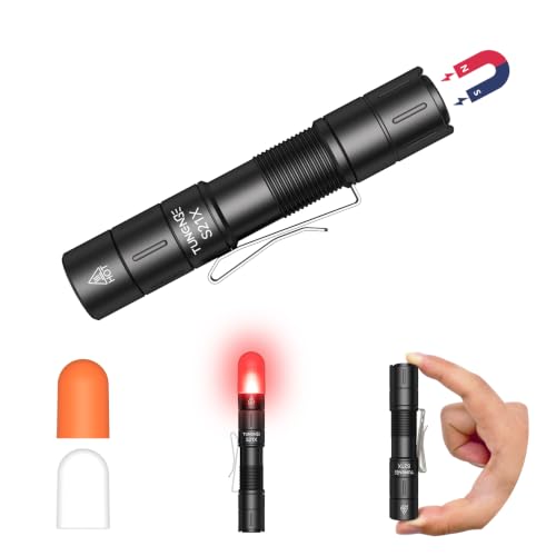 S21X 880Lm Rechargeable EDC Mini Flashlight with Magnet,LED Pocket Light