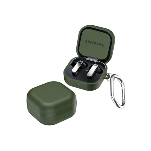 Galaxy Buds4 �P�[�X Galaxy Buds4 Pro �J�o�[ �ϏՌ� PC+TPU�f�� �C���z���E�w�b�h�z�� �P�[�X CASE �����h�~ ���[ �ی�(���C�g�O���[��)