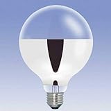 Globe 95mm Reflector LAES - Bombilla Globo Reflector, E27, 42 watts, Transparente, 95 x 135 mm