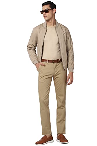 Image of Peter England Men's Slim Casual Pants