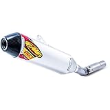 FMF Factory 4.1 RCT Slip-On Exhaust (STAINLESS STEEL WITH CARBON END CAP) For 19 KAWASAKI KX250