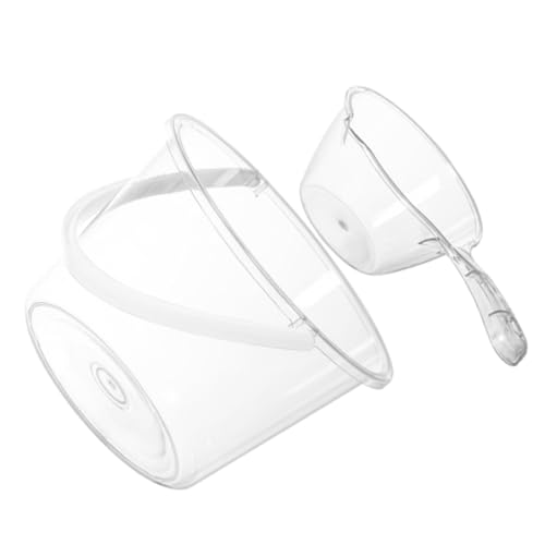 Cabilock Foot Soaking Basin 2-Piece Set Large Capacity Plastic Wash Basin for Boys and Girls Multipurpose Water Container for Home and Bath