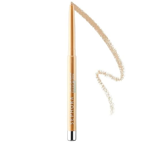 Sephora Collection Ultimate Gel Waterproof Eyeliner Pencil Metallic Gold #TOP19
