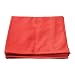 Strapazierfähiger Polyester-Ersatzschlingenstoff für Terrassenstuhl, Outdoor-Liege, Segeltuchbezug für Strand, Camping, Liege, Gartensitztuch, Material 120 x 45 cm (rot)