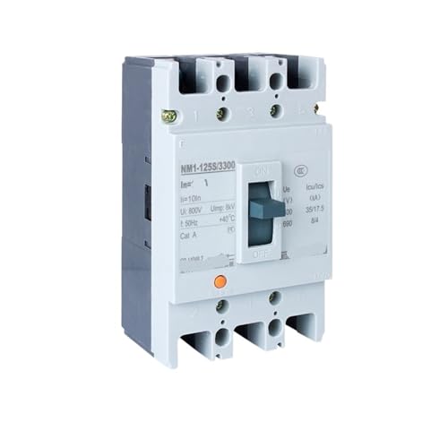Disjoncteur à boîtier moulé NM1-125S/3300 100A interrupteur triphasé