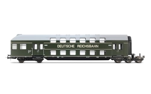 Rivarossi HR4392 wagon double étage DR avec cabine de commande pour train miniature HO - 3