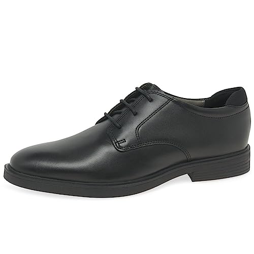 Geox J Zheeno Boy A richelieu garçon noir pour costume d'école